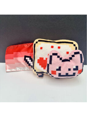 RAINBOW NYAN CAT PLUSH STUFFED 6” MEME CAT NO SOUND Jakks Pacific 2012